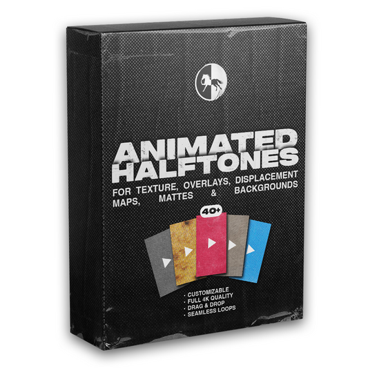 Animated Halftone Textures
